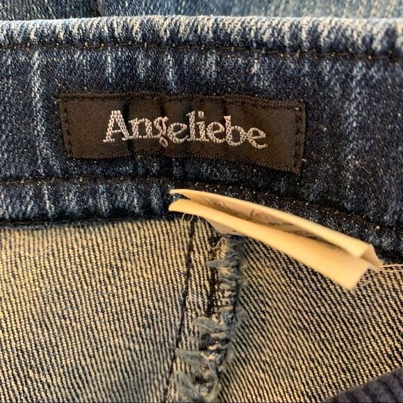 Angleiebe Maternity Jeans Full Belly Panel Size 7 - Picture 10 of 12